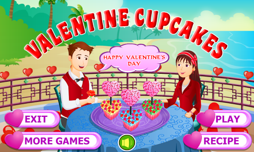 Valentine Cupcakes Cooking