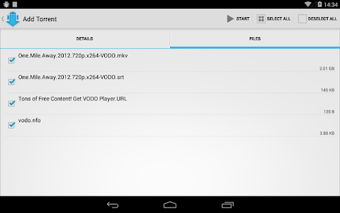 aTorrent - Torrent Downloader - screenshot thumbnail