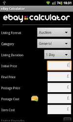 eBay Calculator