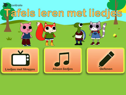 Tafels Leren door Liedjes