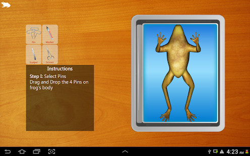 Free Frog Dissection for tablet APK for PC