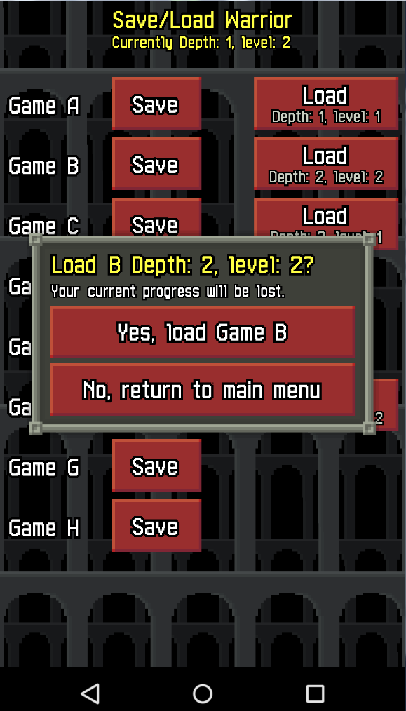 Soft Pixel Dungeon Screen 3