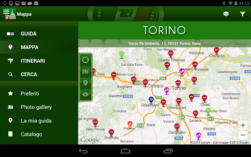 【免費旅遊App】Torino Guida Verde Touring-APP點子