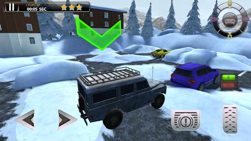 【免費賽車遊戲App】3D Snowmobile Parking & Racing-APP點子