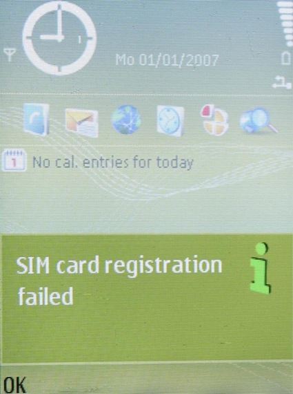 RegistrationFailed
