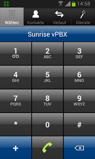 Sunrise vPBX Mobile