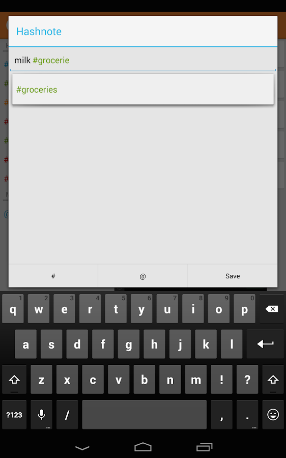    Hashnote- screenshot  
