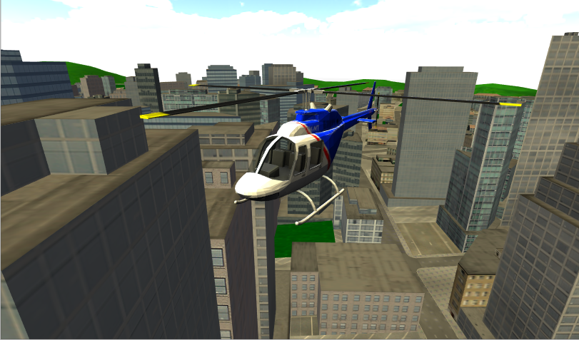  City Helicopter Game 3D- screenshot 
