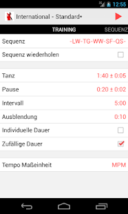 Ballroom Competition Trainer Screen 2