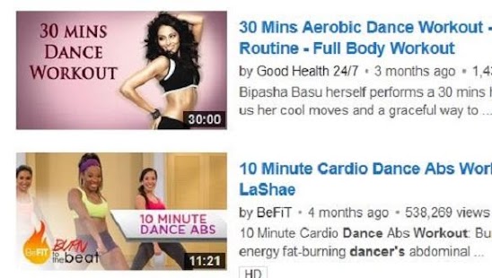 Free Dance Workout Weight loss APK for Android