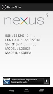 How to install Information for Google Nexus 5 lastet apk for bluestacks