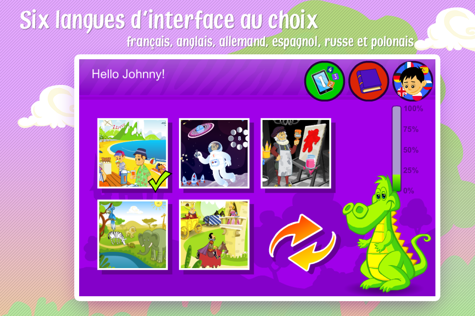 Android application My First English Words 1 screenshort