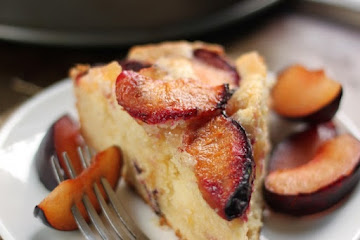 Caramelized Plum Cake