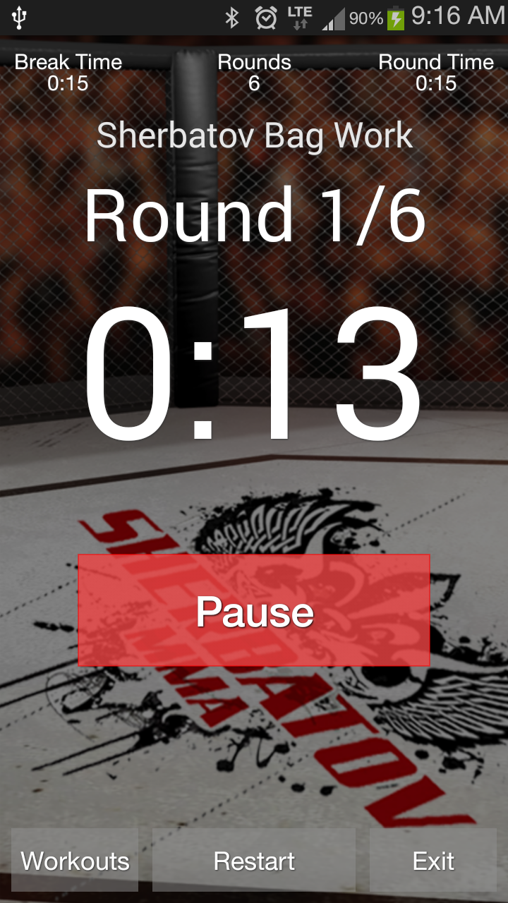 RUSH Interval Timer PRO Screen 1