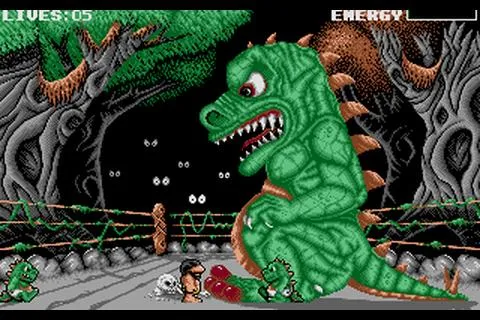   Prehistorik – zrzut ekranu 