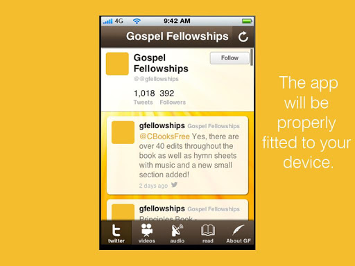 免費下載書籍APP|Gospel Fellowships app開箱文|APP開箱王