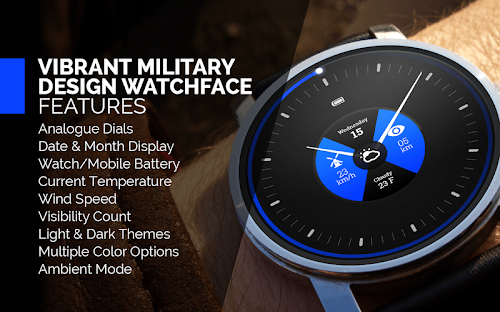 Android application Vibrant Military Design screenshort