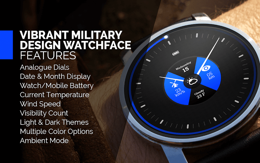 Vibrant Military Design Screen 1