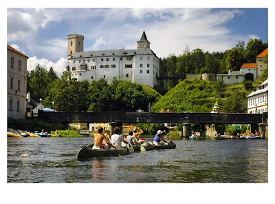 Feeling energetic on your Czech Republic cruise? Climb the 200-foot tower at Rozmberk Castle for superb views of the romantic Bohemian countryside. 