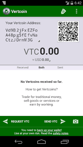 Vertcoin Wallet Beta