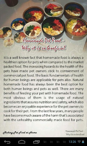 【免費書籍App】Making Pet Food at Home-APP點子