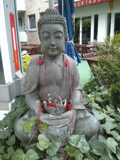 Buddha with Lotus Flower