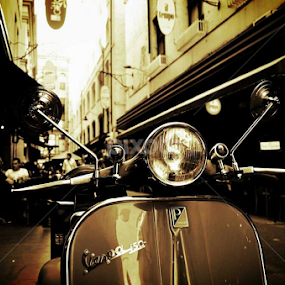 Degraves Street by Carey Carter - City,  Street & Park Street Scenes