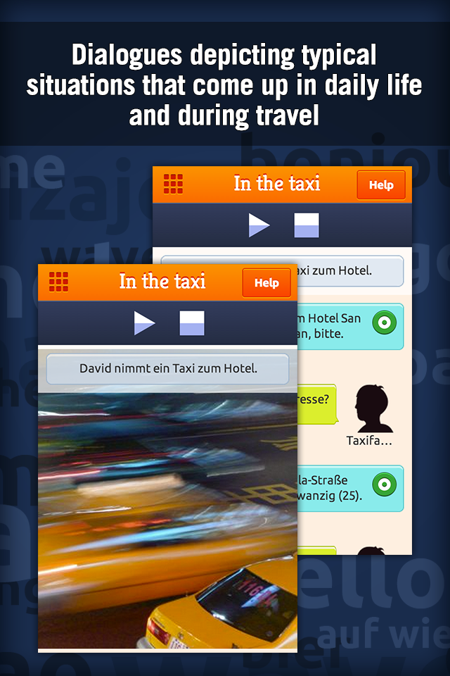 Learn German with MosaLingua Screen 3