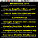 Web Dictionaries !!