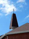 Cross Tower Steeple At First Methodist 