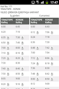 Eshot Otobüs Saatleri Screenshots 2