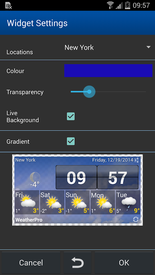 WeatherPro Applications Android sur Google Play