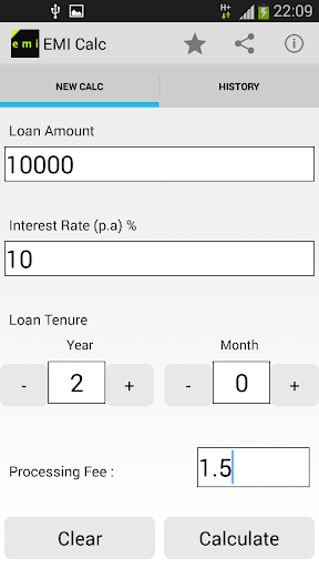 Loan - EMI Calculator