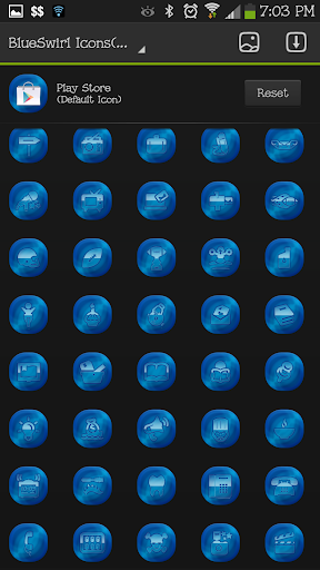 ICON SET BlueSwirl