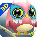Owl 3D Wallpaper mobile app icon