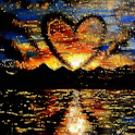 Heart at Sunset Live Wallpaper logo