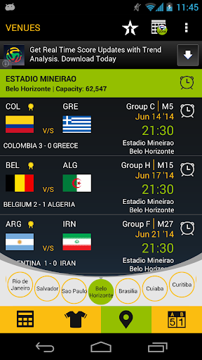 【免費運動App】Football Schedule Brazil 2014-APP點子