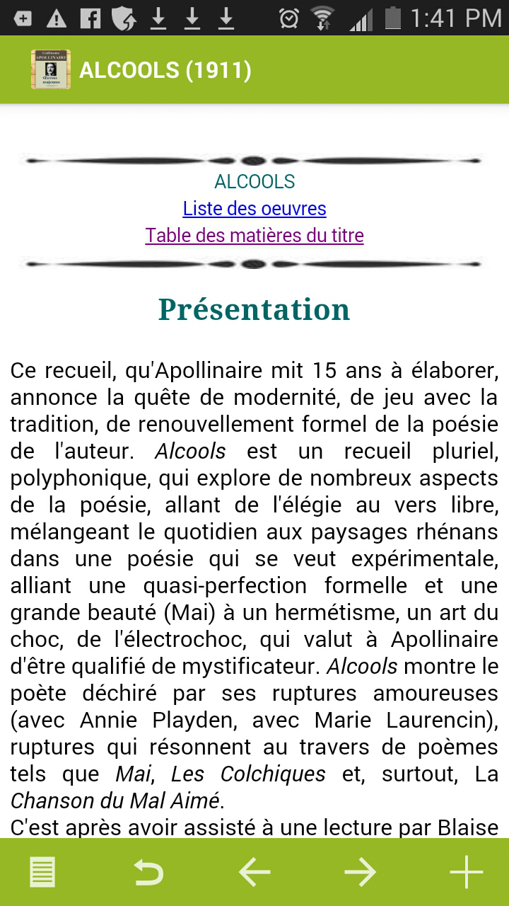 Apollinaire: Oeuvres majeures Screen 3