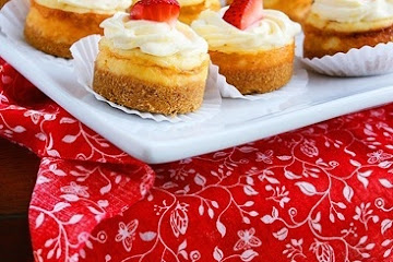 Mini Berry Cheesecakes