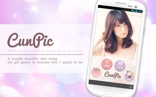 Android application Selfie Camera -Facial Beauty- screenshot