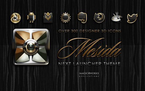 Next Launcher Theme Mesida