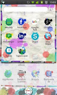 How to install GO Launcher EX Paint Theme 1 mod apk for pc