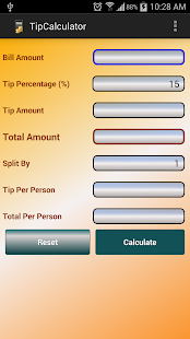 Tip Calculator Screenshots 0