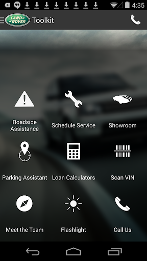Colliers Land Rover DealerApp