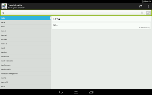 【免費教育App】Dansk-Tyrkisk Ordbog-APP點子
