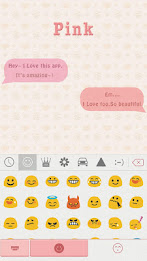Pink Theme for Emoji Keyboard poster 2