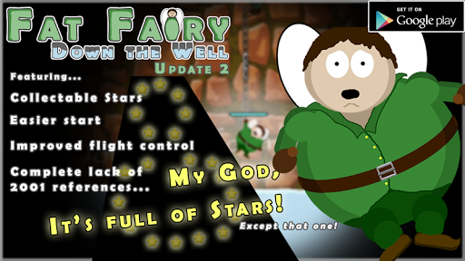 【免費街機App】Fat Fairy Down The Well-APP點子