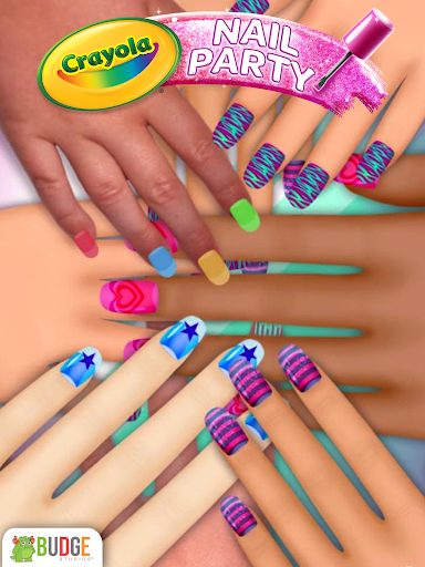 Crayola Nail Party: Nail Salon