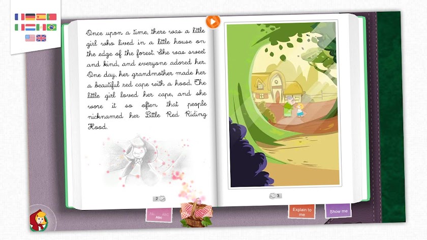 Little Red Riding Hood - Book Screen 3