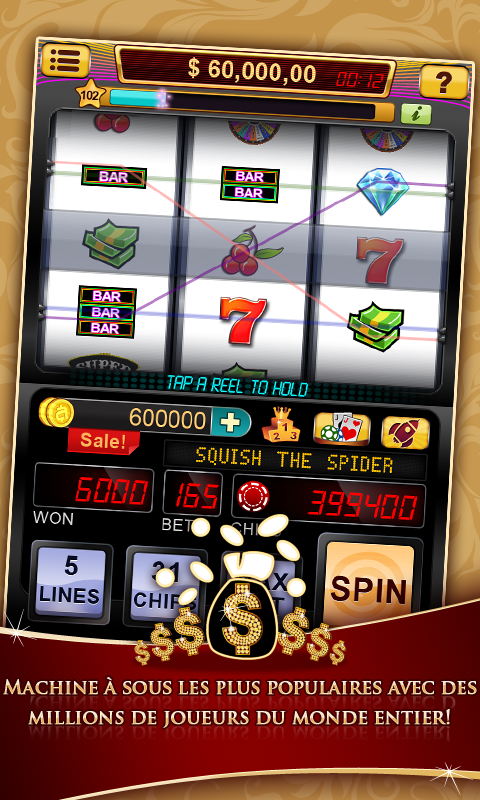 Android application Slot Machine+ screenshort